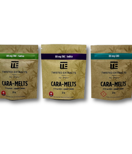Twisted Extracts Cara-Melts THC & CBD